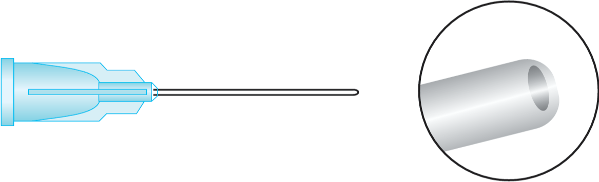 Irrigating Cannula Straight (Blunt Tip)